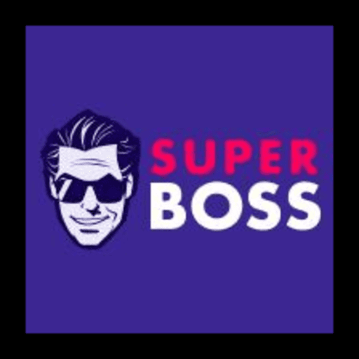 Imagem promocional da SUPERBOSS mostrando a plataforma e suas vantagens